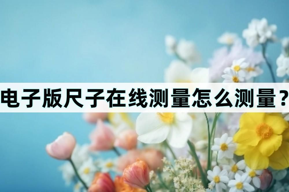 电子版尺子在线测量怎么测量？测量好方法在这