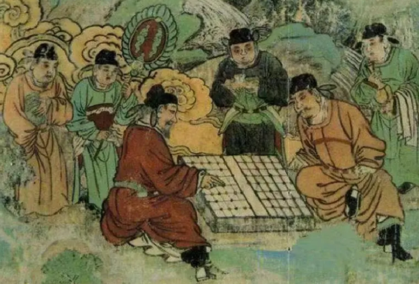 康熙和侍卫下棋时中途离开，15天后看到侍卫的尸体，康熙羞愧不已