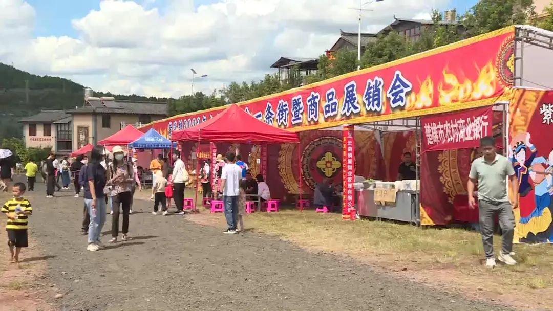 楚雄紫溪彝村万人纵情狂欢共庆火把节