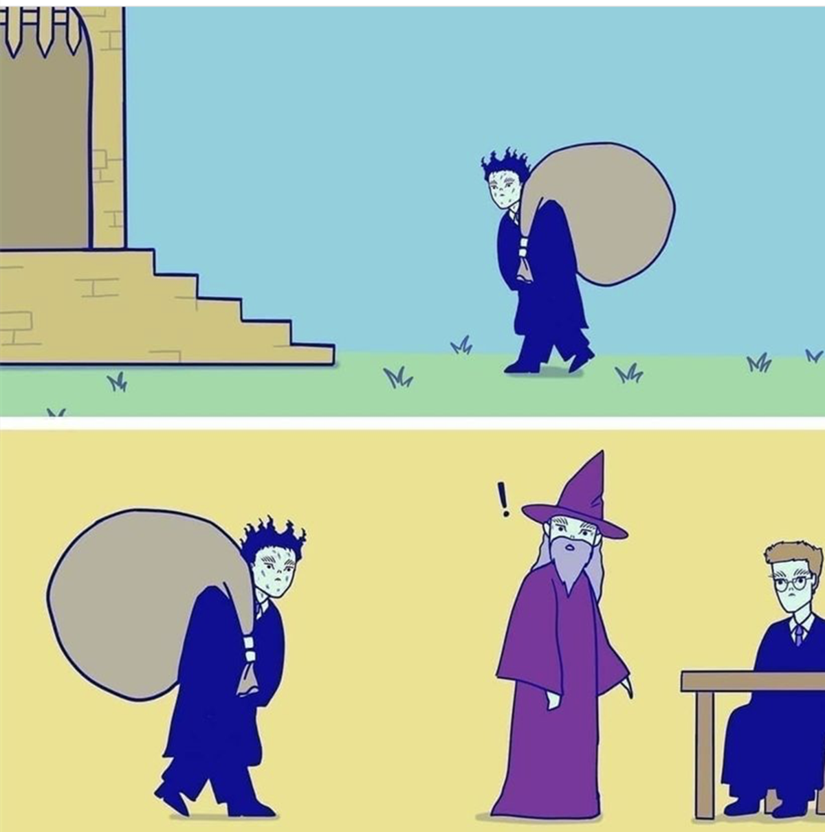 有趣的魔法学校，青蛙变成花还是会爆炸，反派或许就是这么炼成的