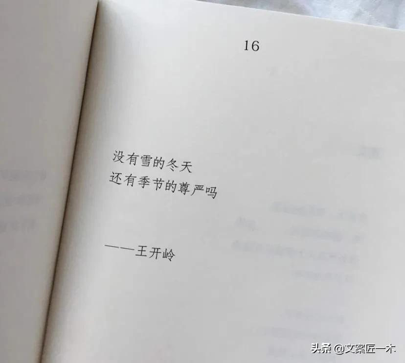 这个冬天,收藏了这72句文案