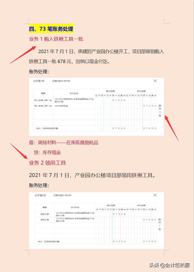 想入行建筑会计？常见的这73笔业务的账务处理，早晚用的上，超赞