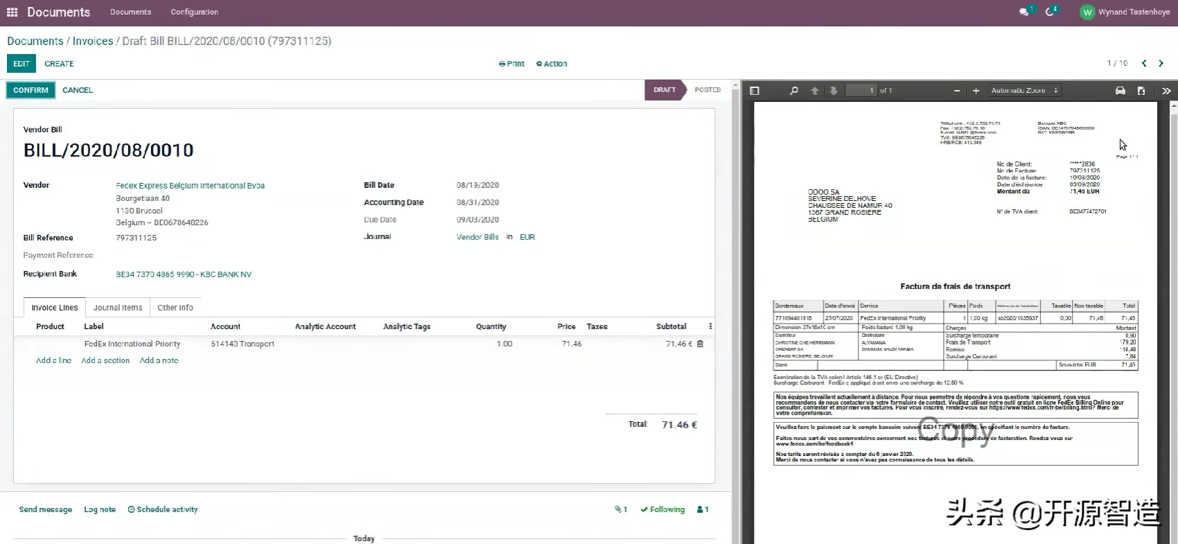 世界顶级会计服务机构之一毕马威，选择Odoo ERP构建实时会计系统