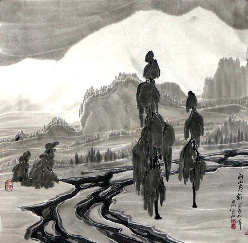 取象边塞 没骨传情—赏读首都师范大学美术学院教授舒春光作品有感