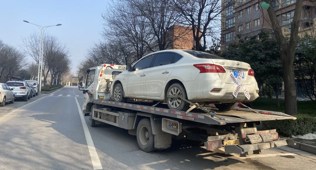 西安莲湖法院成功扣押执行车辆,仅用两小时
