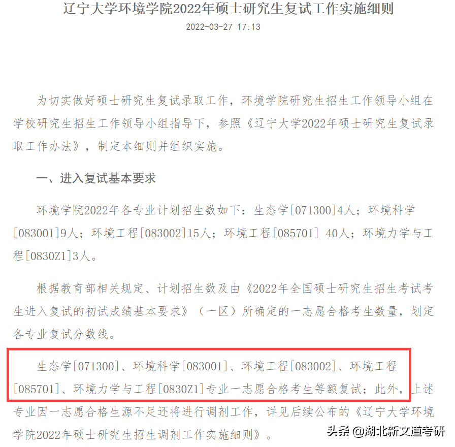 考研人请注意！这20多所院校过线即录取，部分高校常年招不满