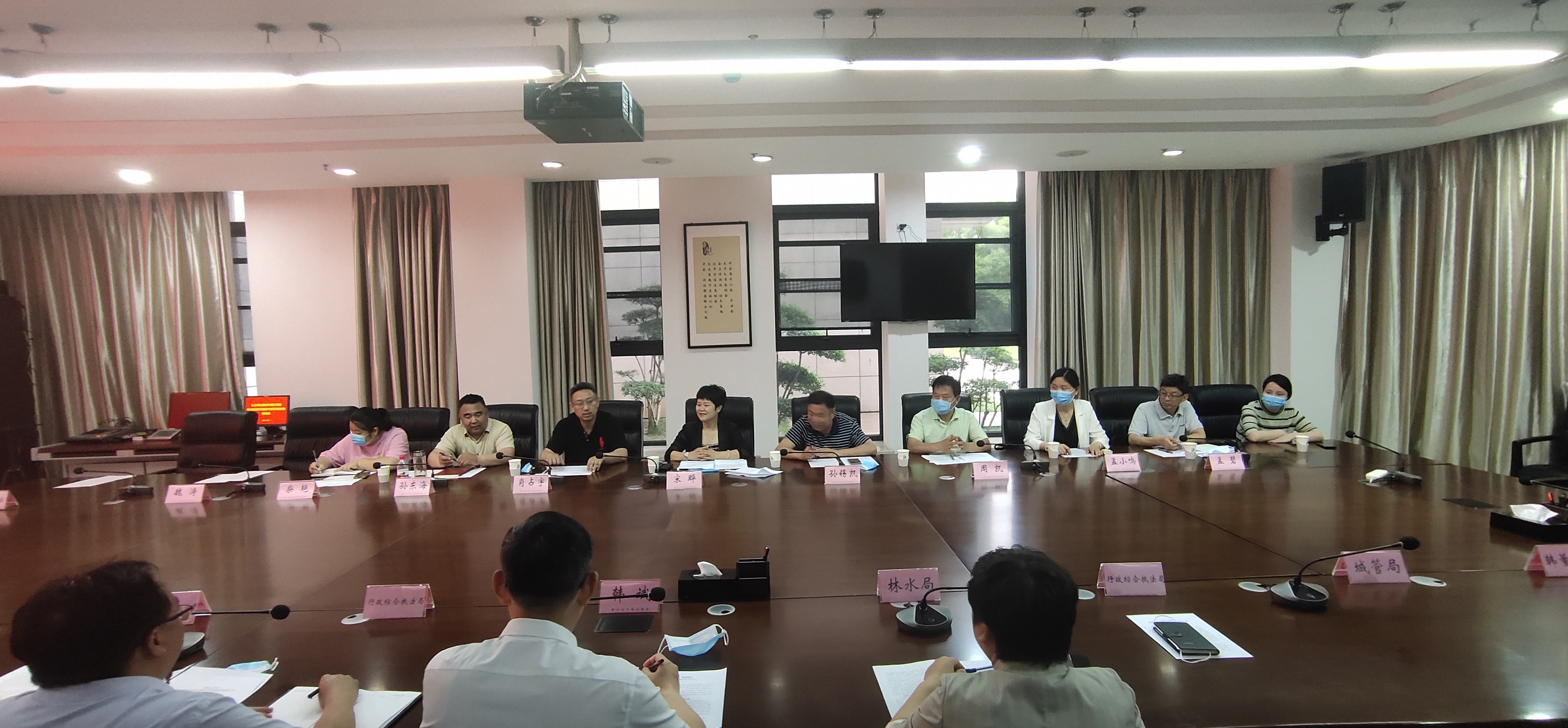 九三学社新乡市委调研平原示范区黄河流域生态环境保护工作