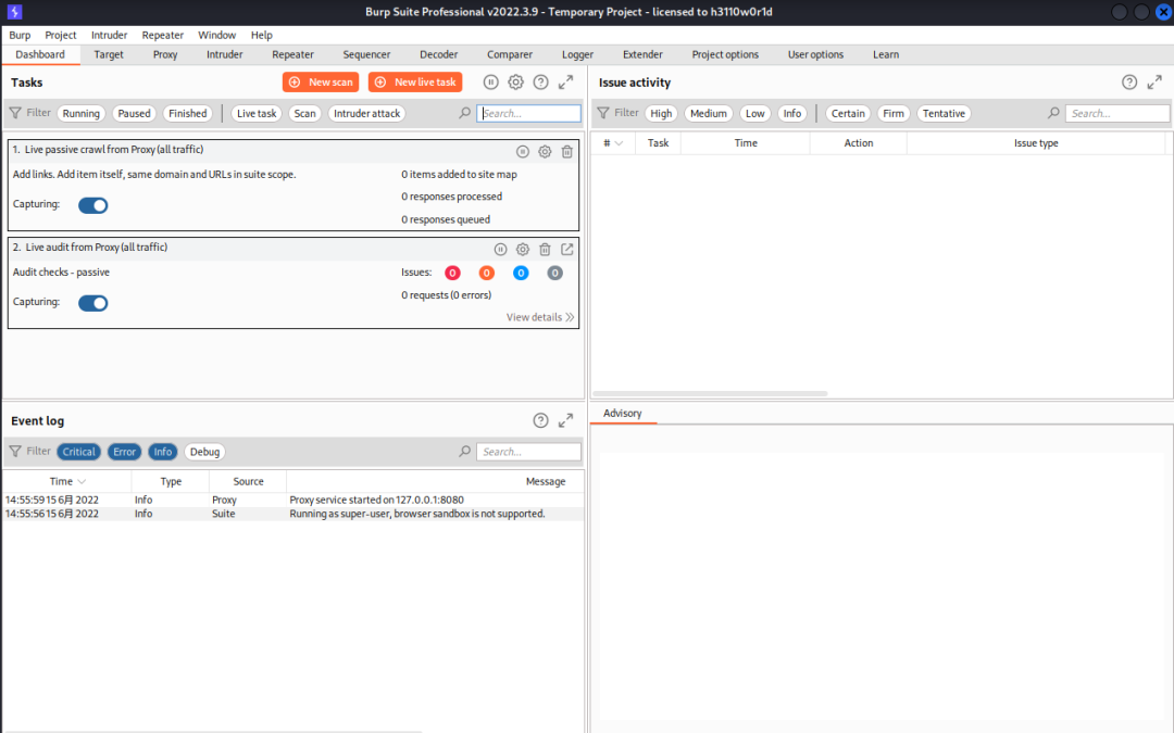 Web渗透_扫描工具Burpsuite