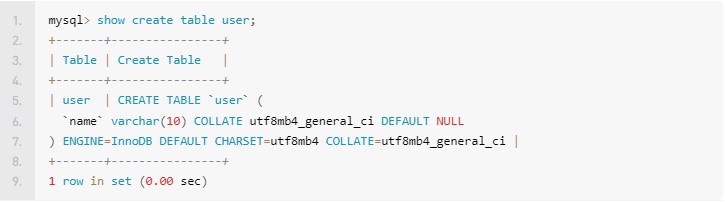 MySQL數(shù)據(jù)庫 數(shù)據(jù)表創(chuàng)建教程
