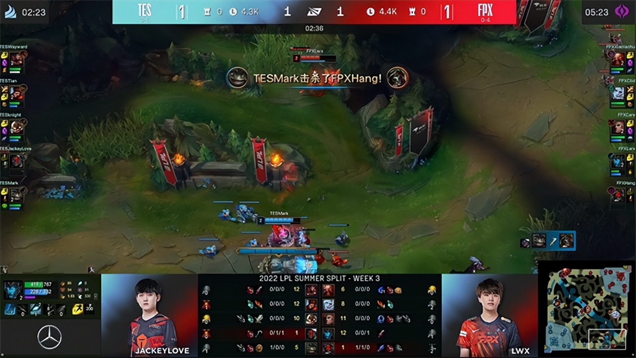 英雄联盟fpx(LOL-LPL：Tian巨魔灵性节奏抓穿三路，FPX鏖战三局1:2不敌TES)