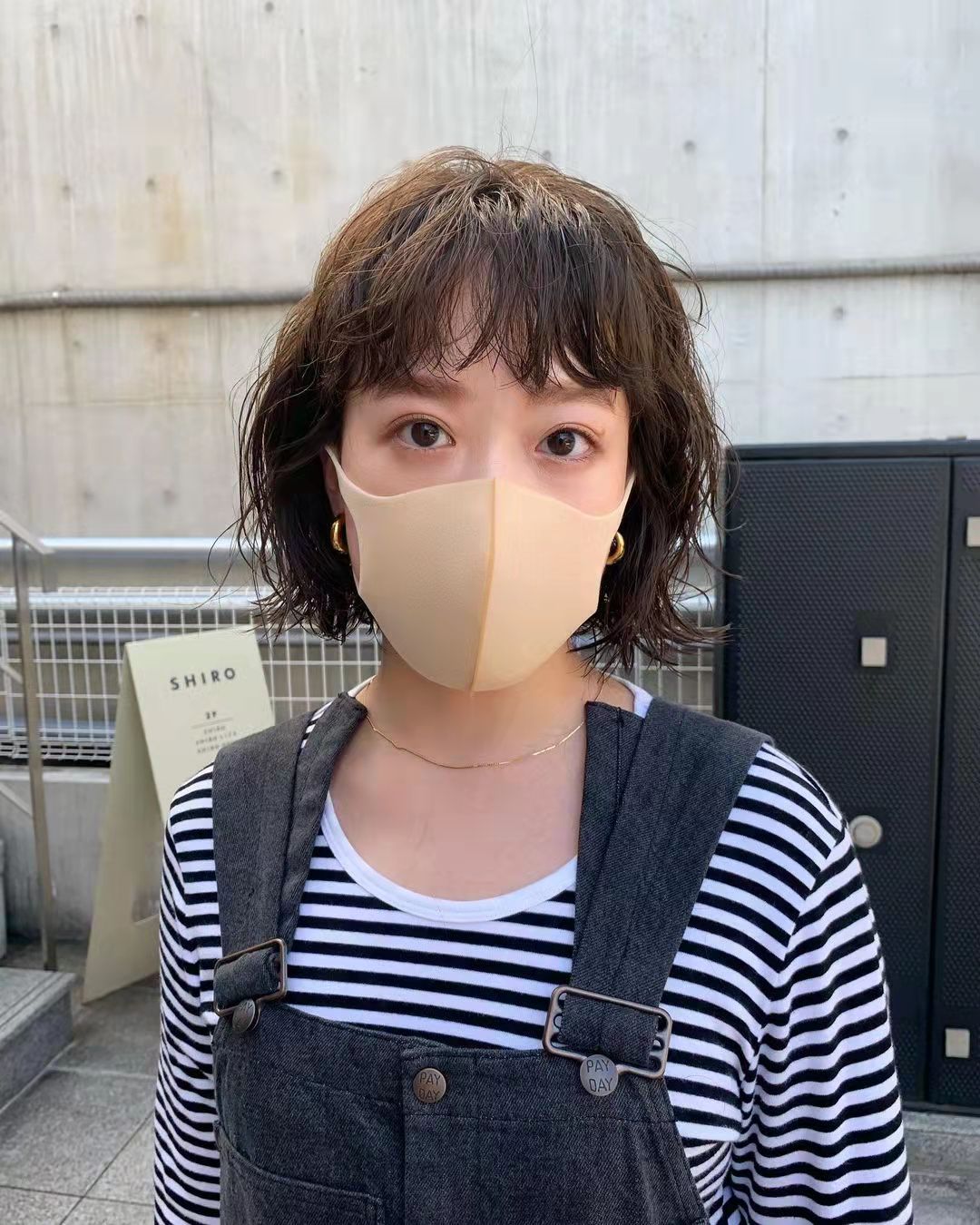 试试冷烫湿发卷真实自然接地气