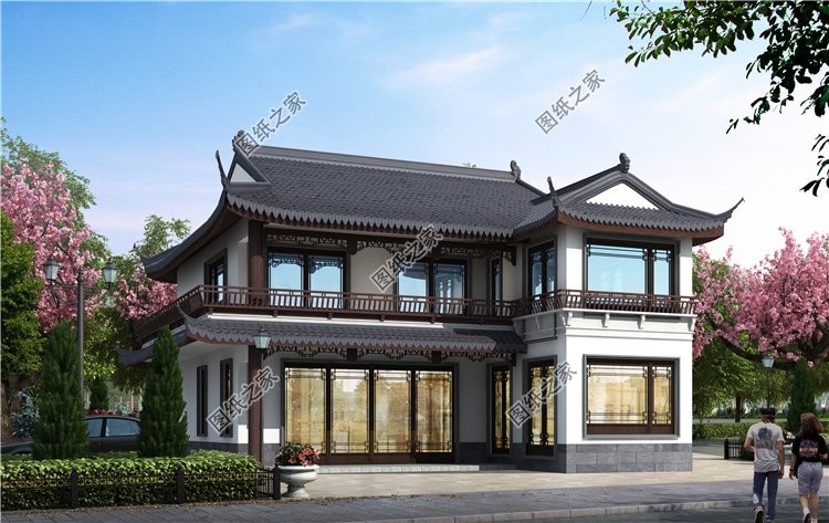 仿古別墅設計合集，自然古樸與現代風的完美結合，既古典又時尚