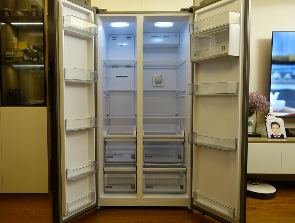 2022年度推荐，云米大屏冰箱又潮又好玩