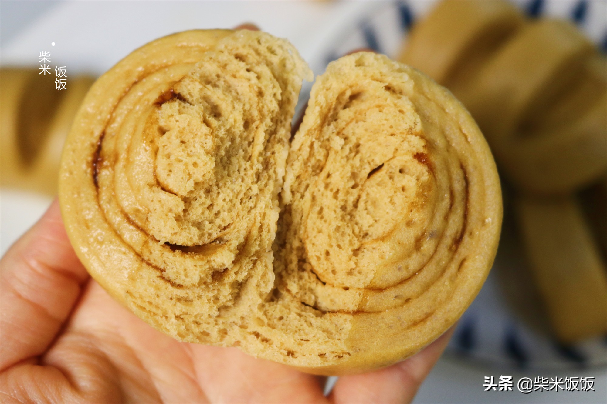 馒头这样蒸，可以一层层撕着吃，柔软筋道，一层更比一层香
