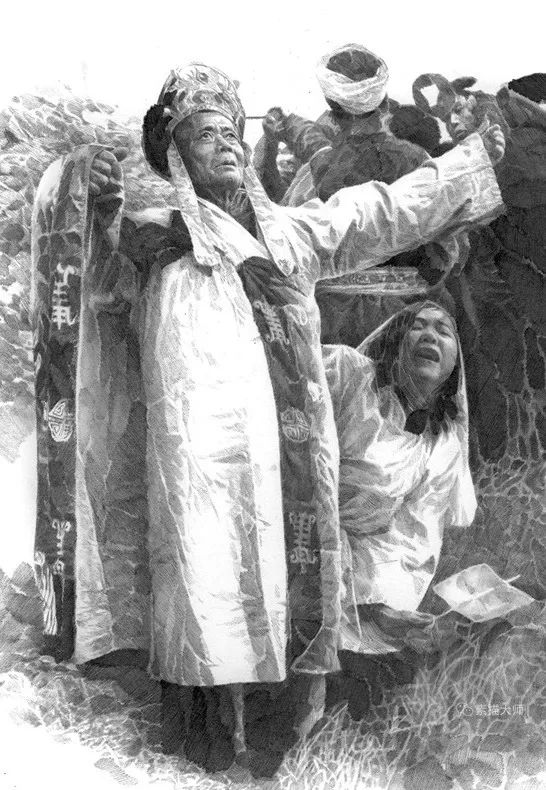 当代著名画家李晨,《边城》高清插画!| 情感与绘画语境的结合