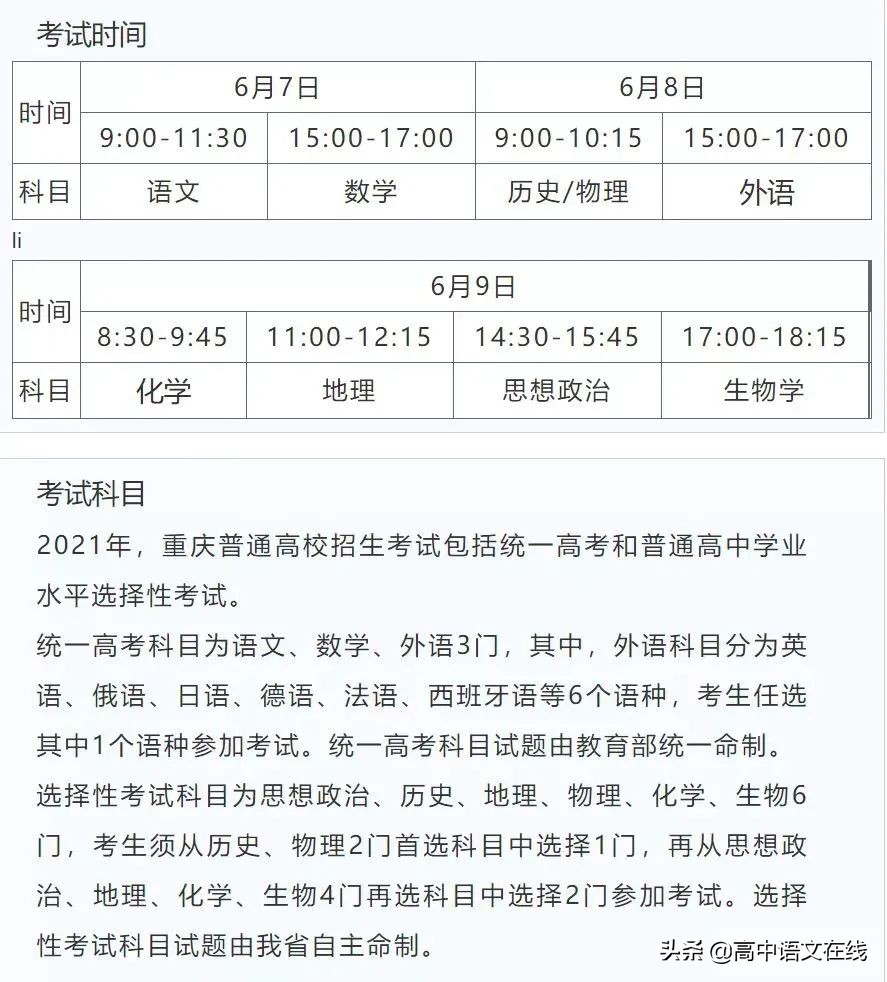 为什么高考要回收“草稿纸”？长知识了，附各省高考科目时间安排