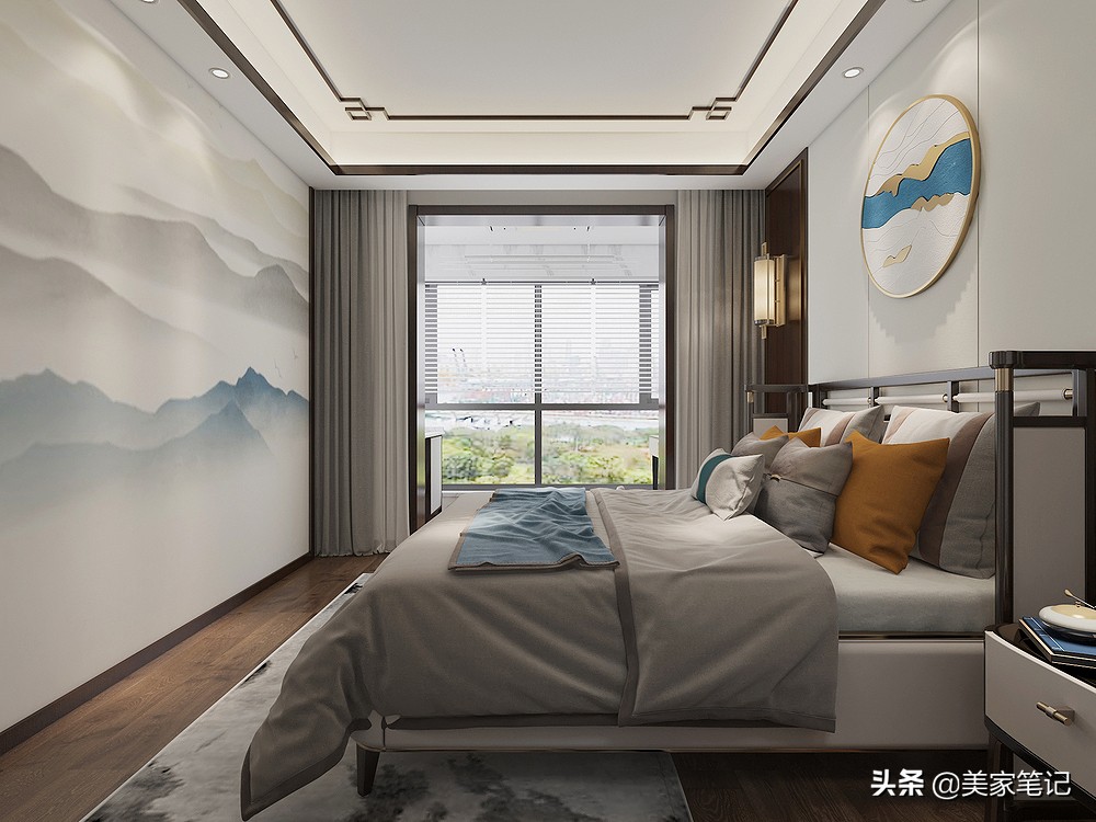 110㎡小户型坚持装中式，阐述东方美学温雅清秀，网友直呼太惊艳