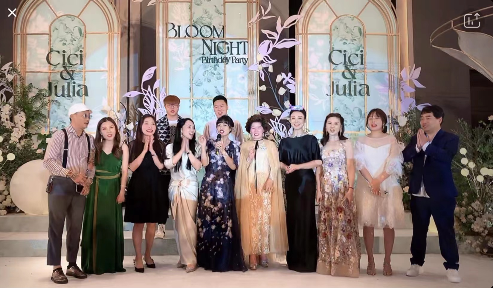 千万网红阔太cici豪华庆生，众多明星捧场，她到底是谁