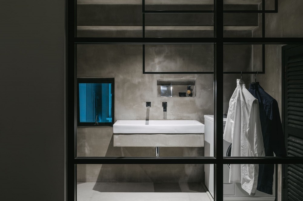 这才是真正的穷装，用裸墙玻璃隔断的127㎡新家，颜值竟然这么高