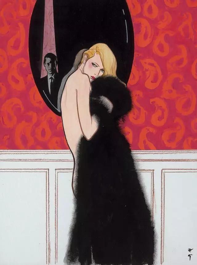 时尚插画大师之一René Gruau