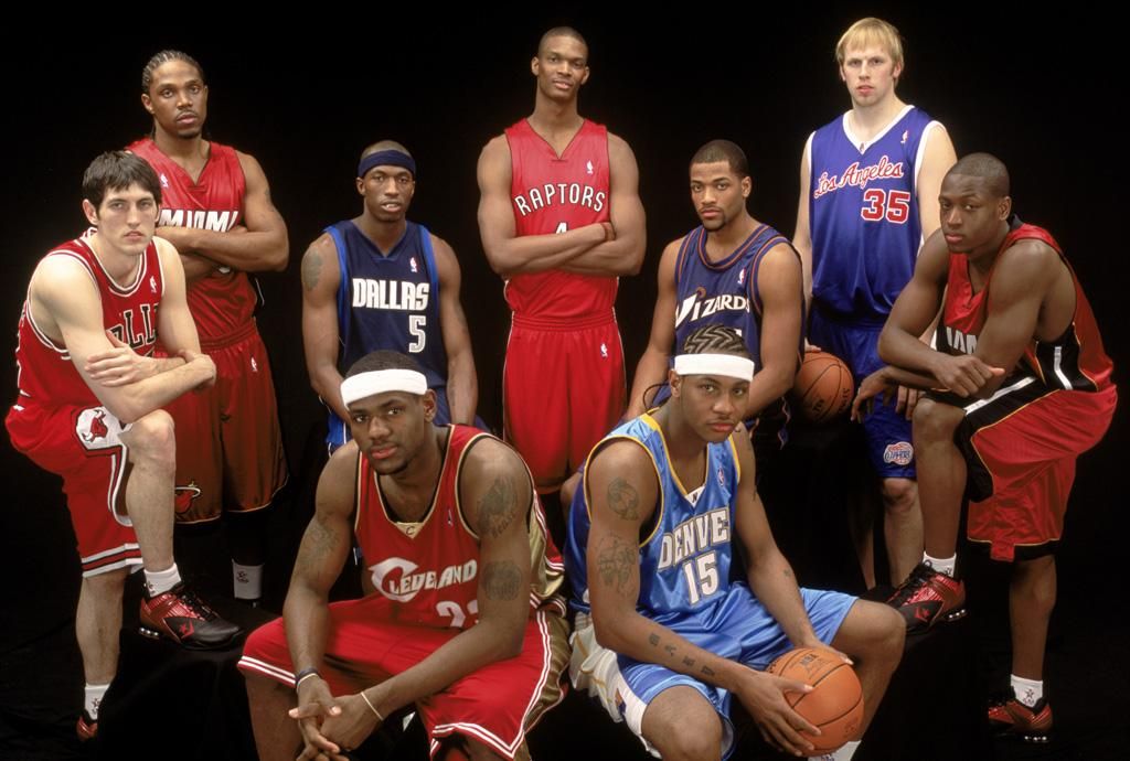 NBA03年选秀合照(盘点：美媒重排2003年选秀，神仙打架的一代，7人得到过总冠军)