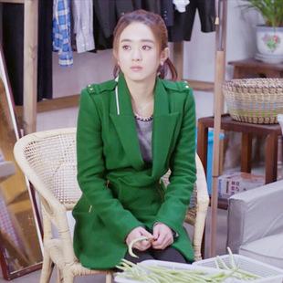 绿色系的赵丽颖