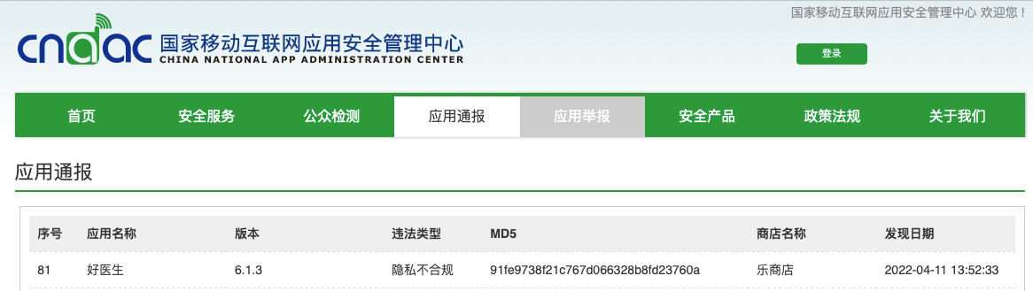 因违规收集个人信息，多款医疗健康APP曾被通报