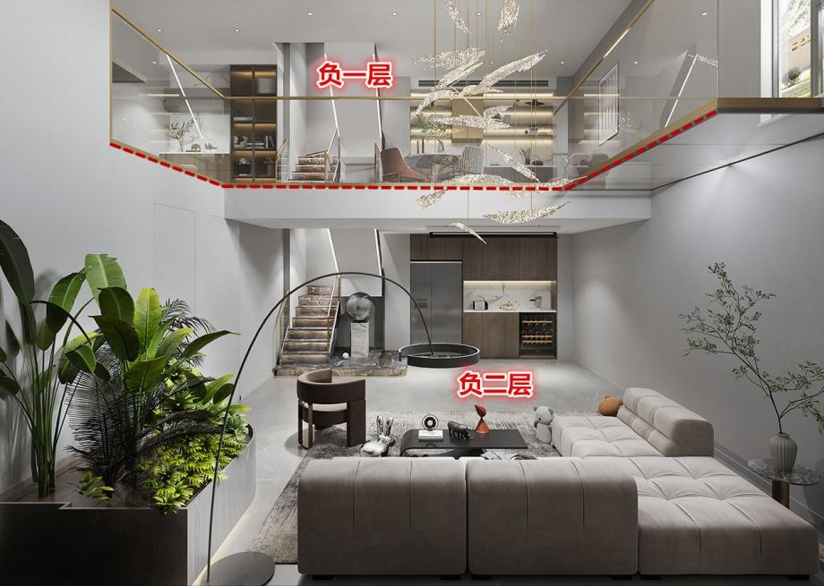 谁能想到，地下室居然变成全屋利用率最高的地方