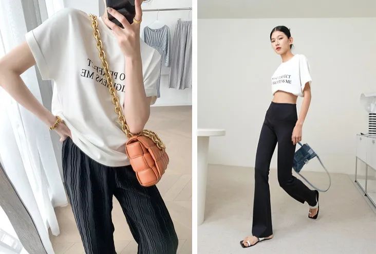 张子枫倪妮白百何这样穿T恤太好看了！|25款高颜值平价T恤get