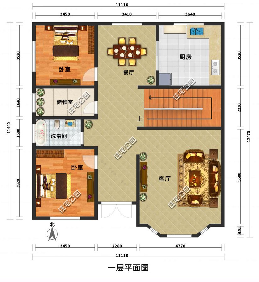 30平方宅基地设计图图片