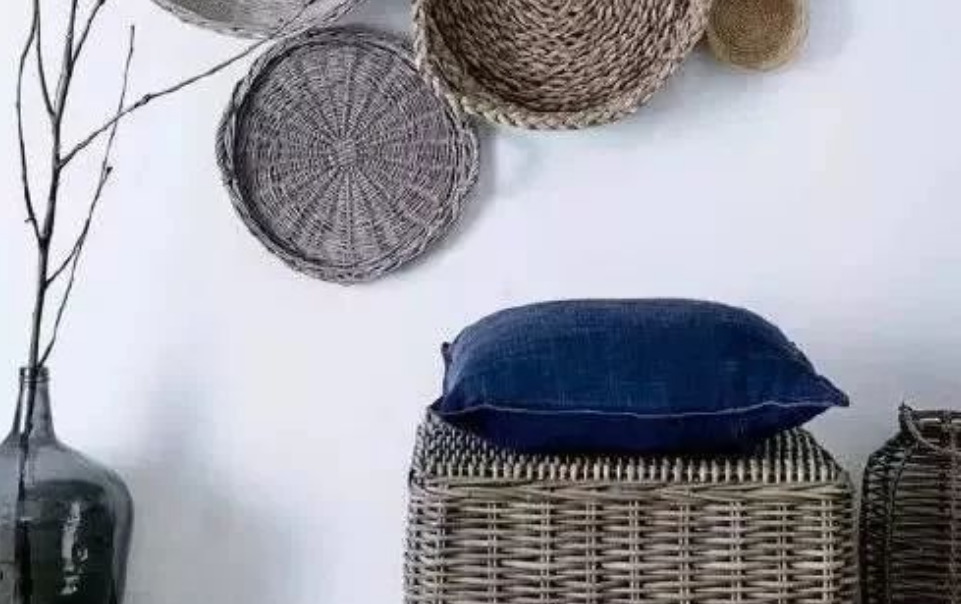 室内装饰 | 实用性与艺术性兼具的编织装饰品