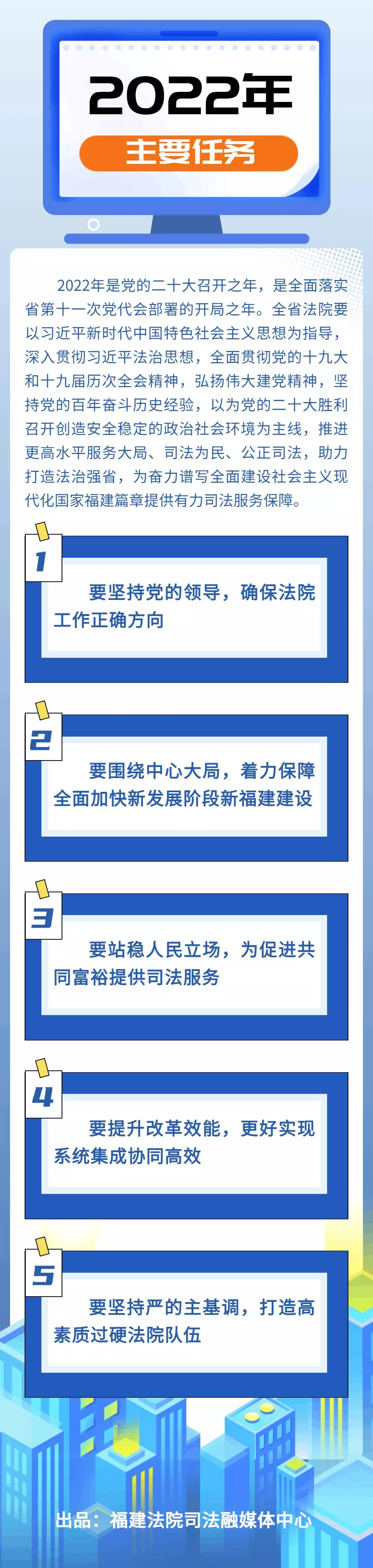 一图读懂福建高院工作报告