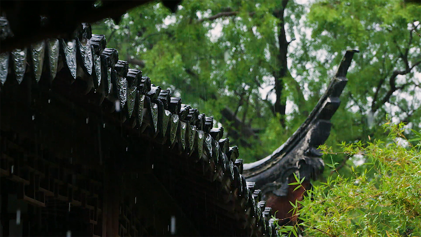 冬日思雨，一缕清风，一片流云