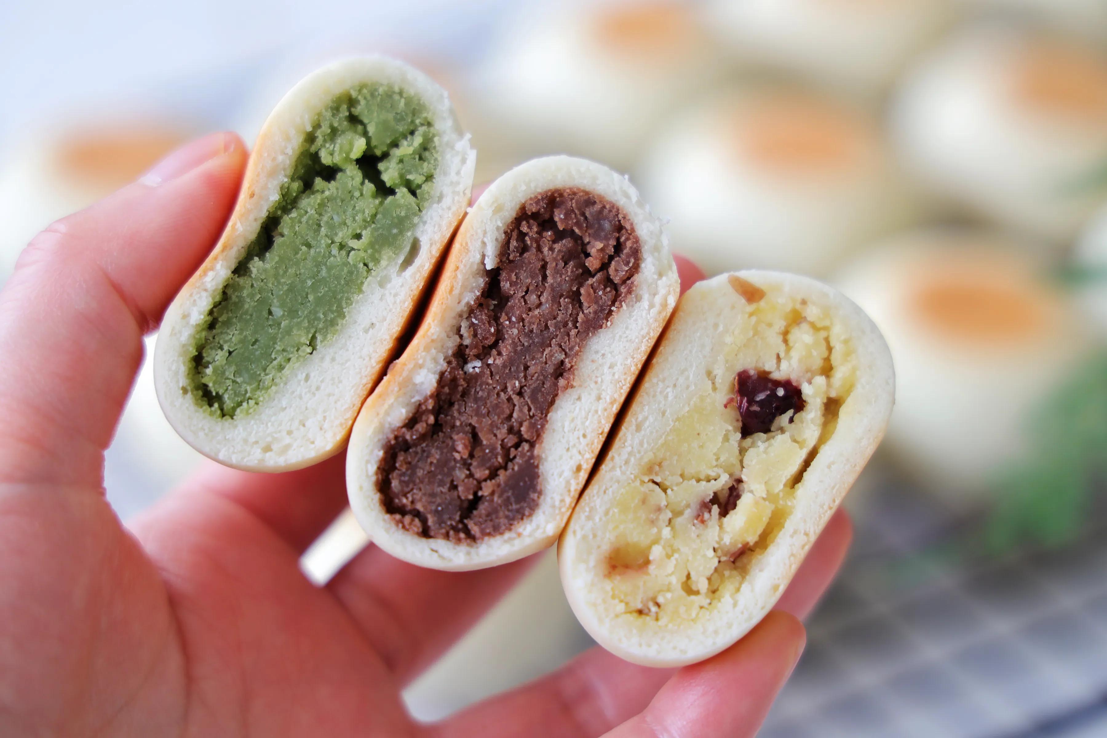 不用开酥的绿豆饼，低油低糖，好吃不上火，清爽不油腻