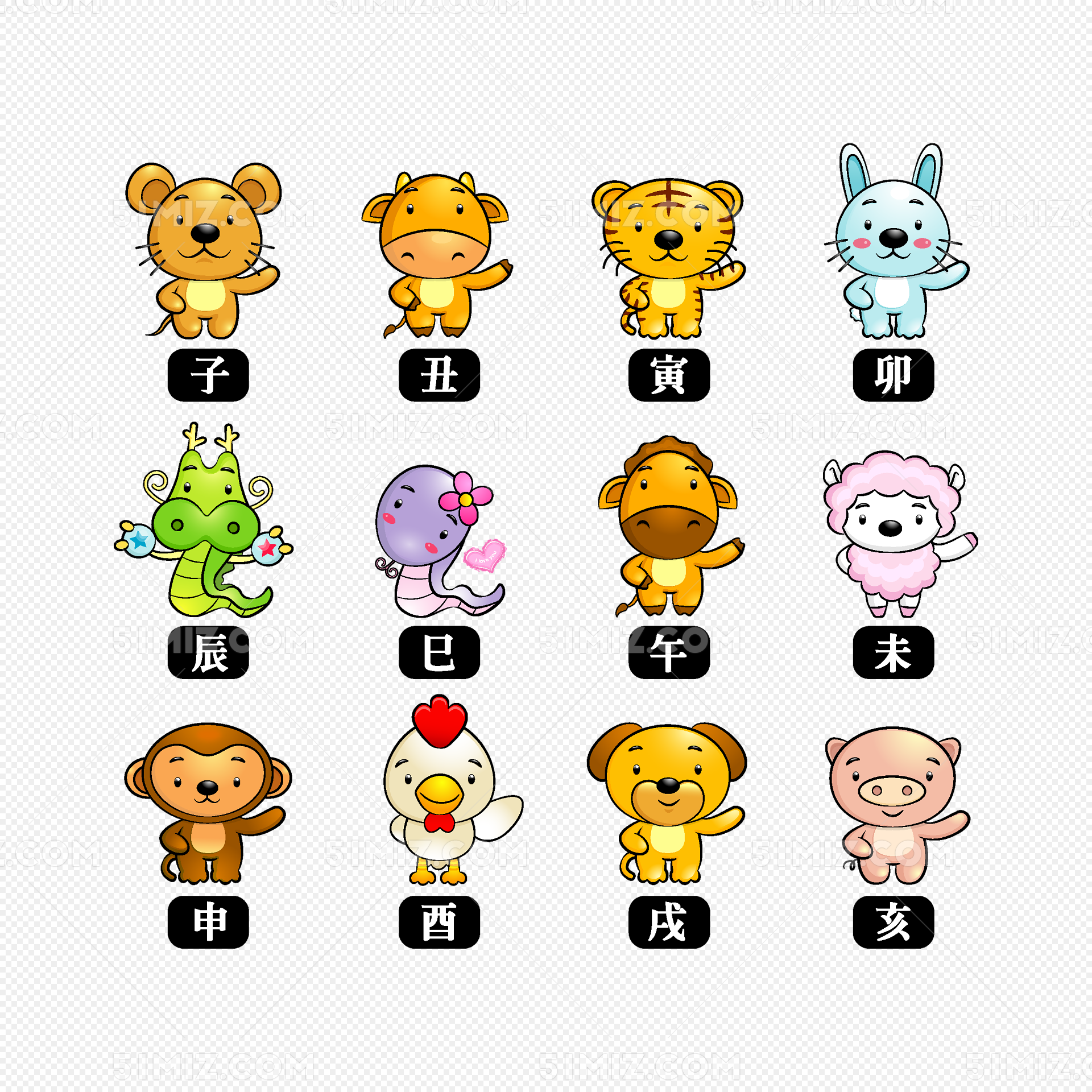 你知道十二生肖的雅称是什么吗?