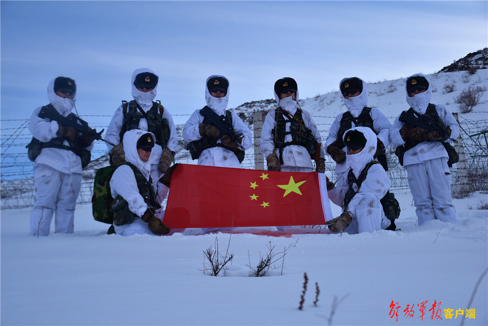 边防战士的感人故事图片 _飞翔号