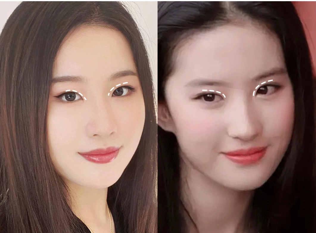 鞠婧祎又来造福美妆界了！素人撞脸刘亦菲，气质却差了十万八千里