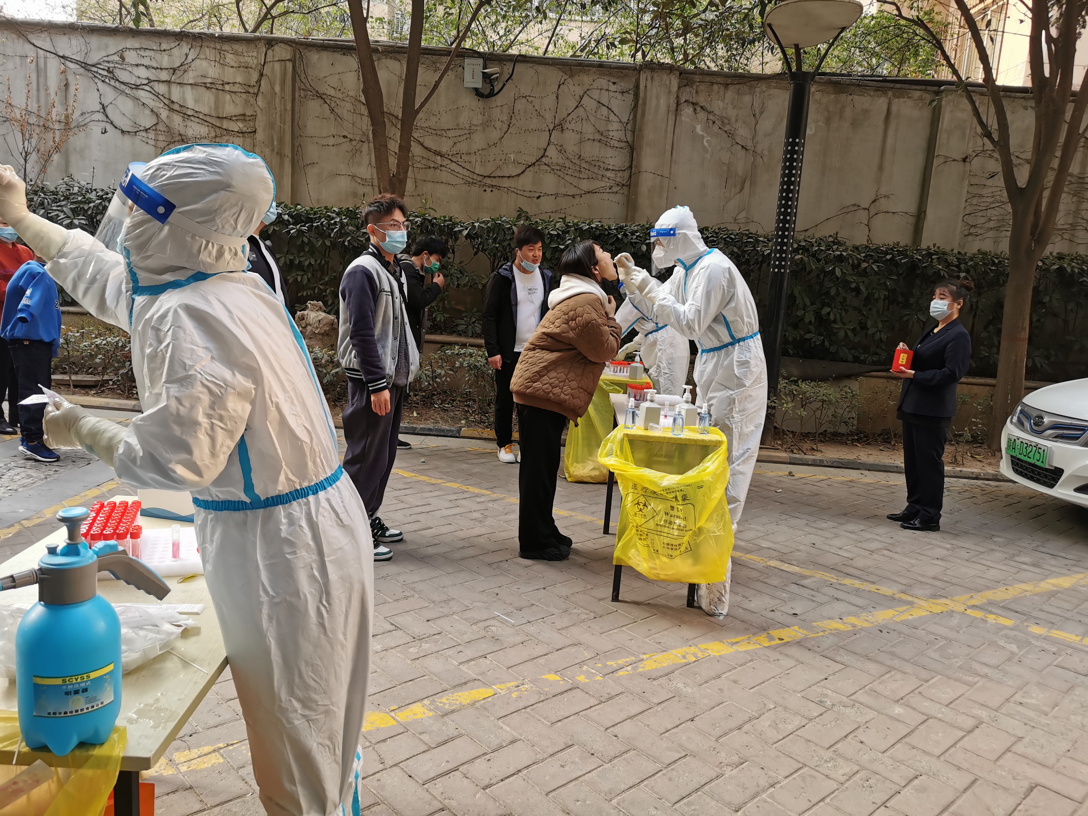 担使命 阻疫情 六天采集核酸156141人次