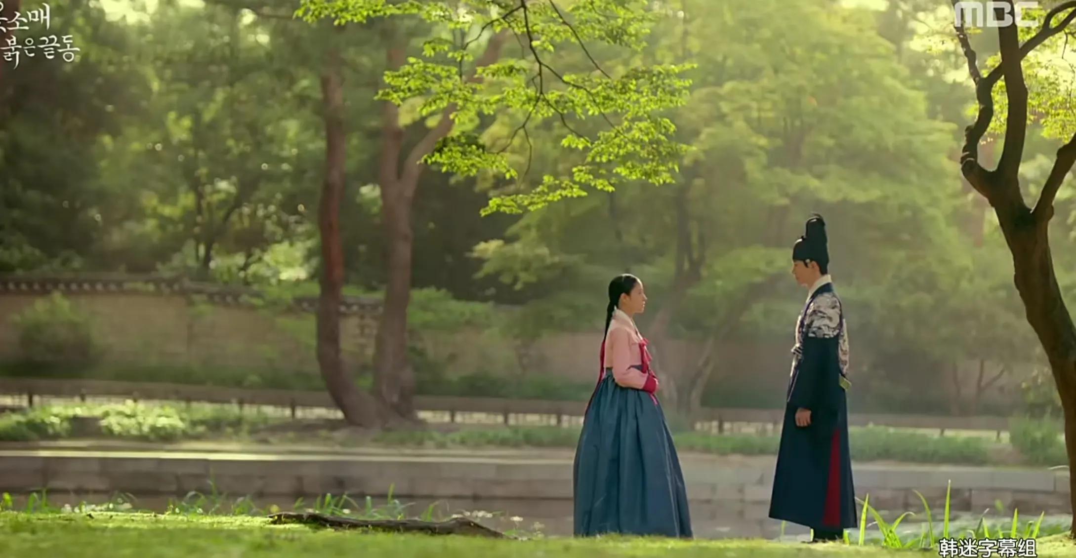 韩国戏剧“袖袖红色条纹”：这种水上宫殿，但我不能停止