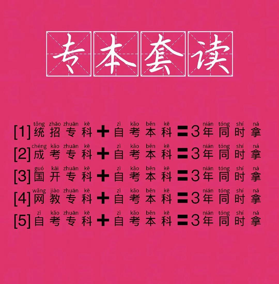 《有同学问：如何“专本套读”》