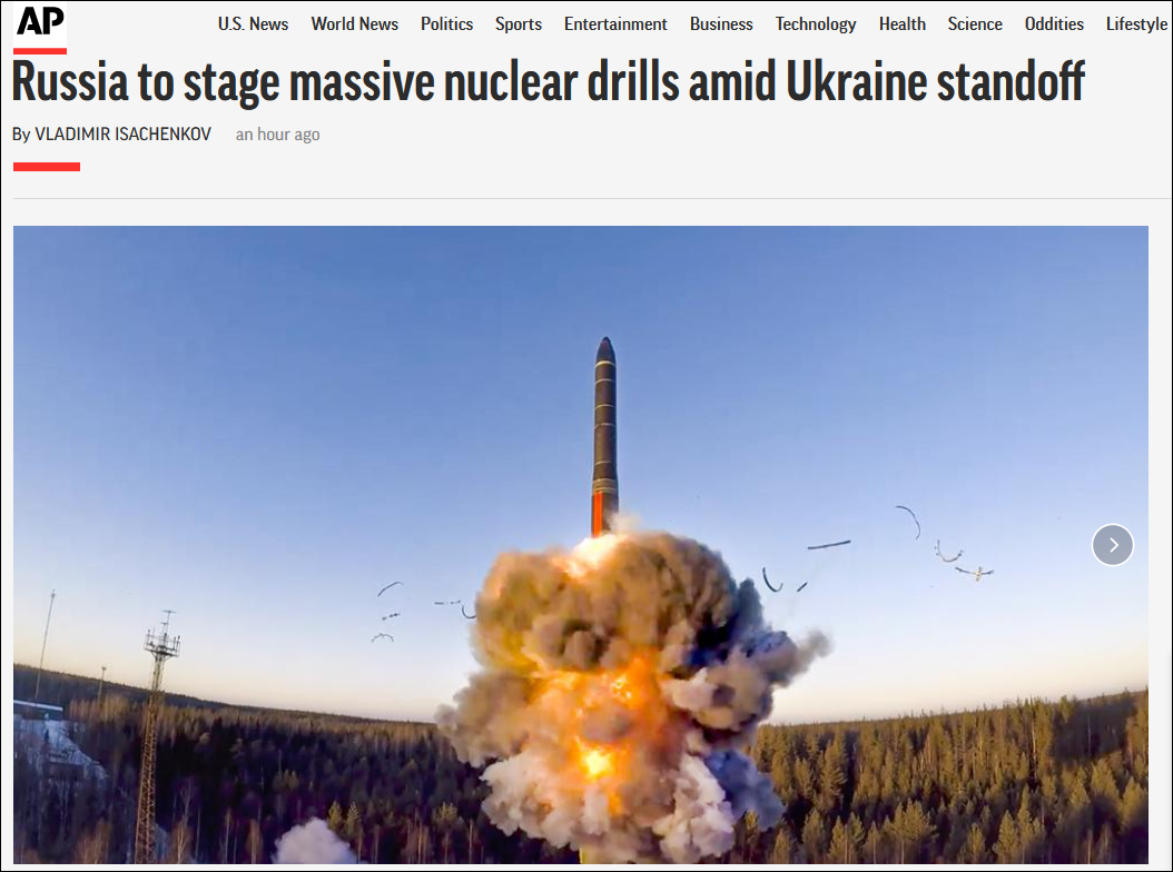 俄非例行战略力量演习，核手提箱出场意味着什么？