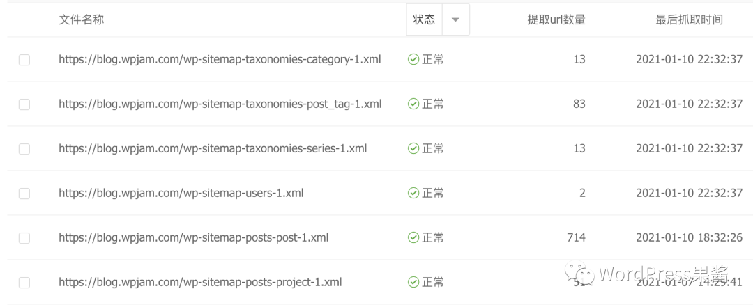无需任何插件，WordPress 已经内置了 sitemap 功能