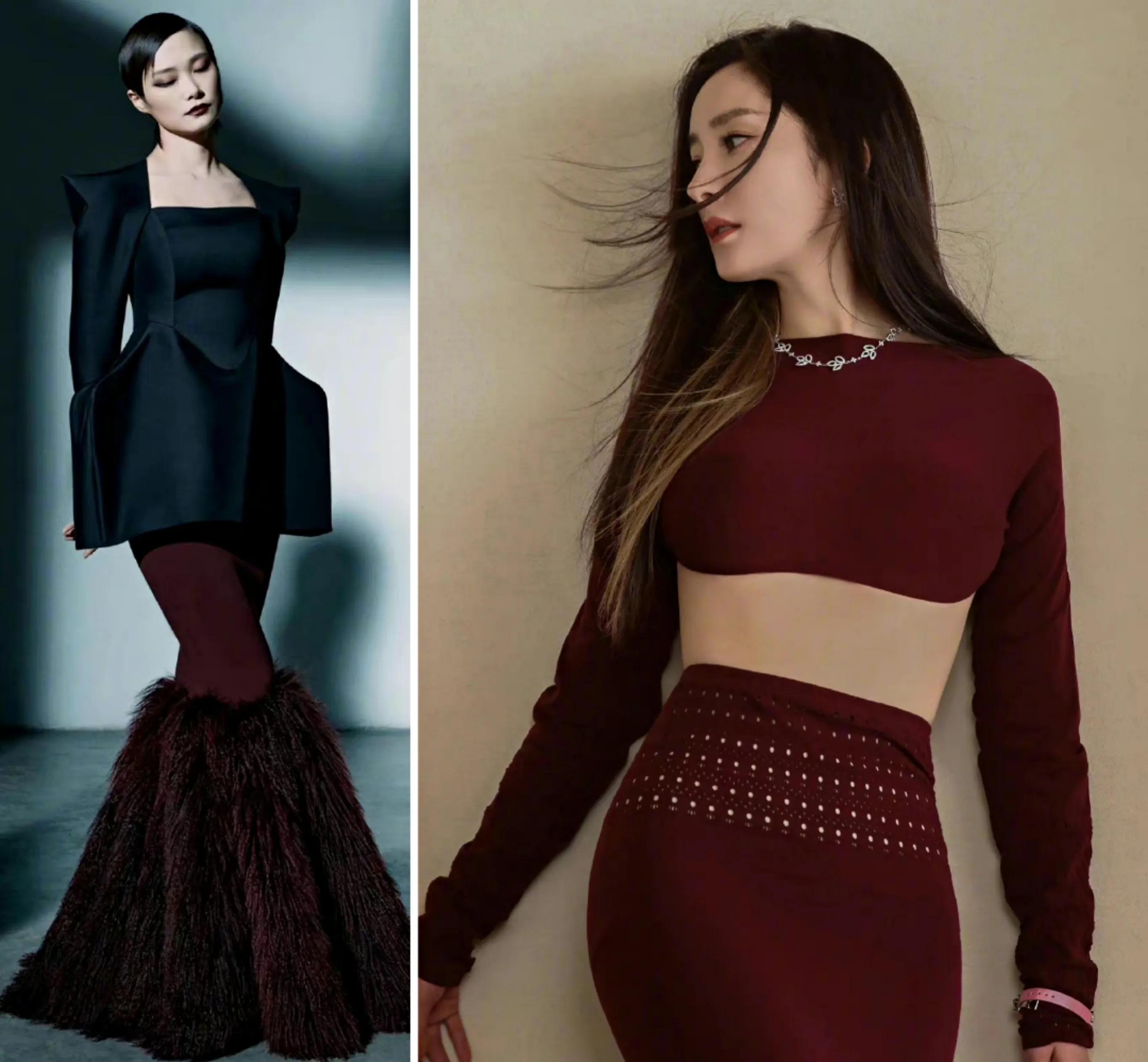 且看女星的撞衫造型，究竟是百花齐放，还是有人“东施效颦”呢？