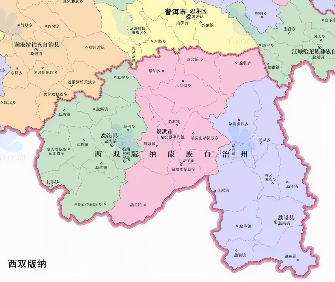 傣族地理位置图片