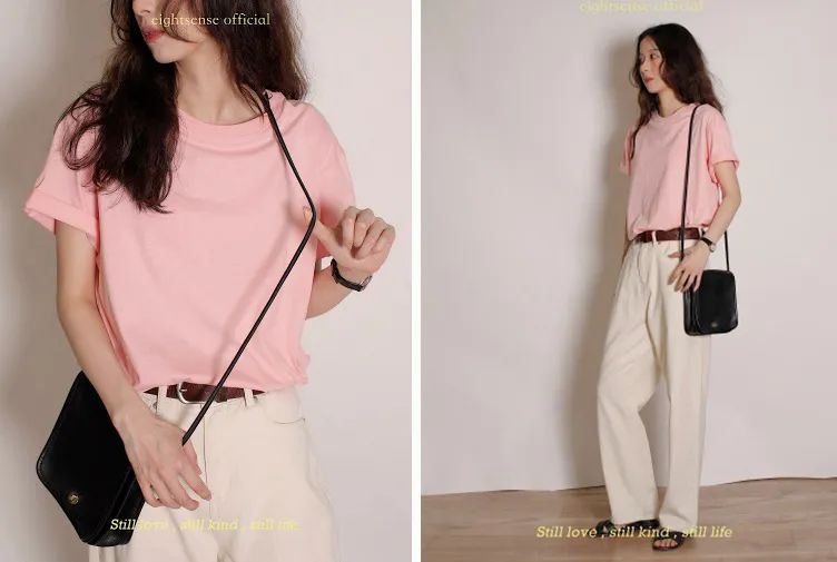 张子枫倪妮白百何这样穿T恤太好看了！|25款高颜值平价T恤get