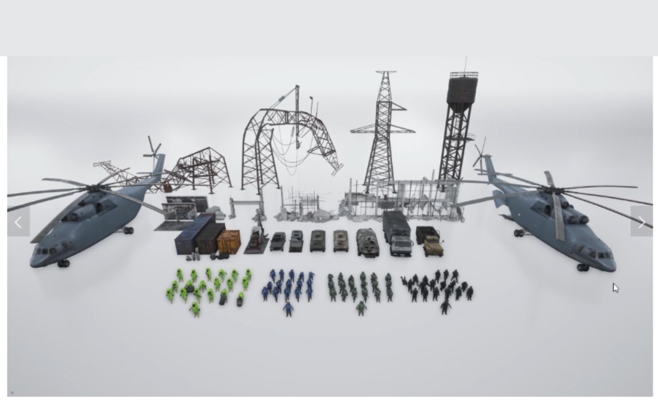 虚幻引擎ue5高质量资产包，终极末日世界