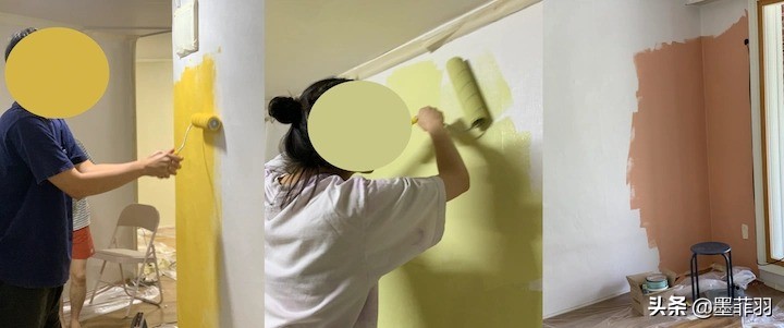 66㎡五颜六色的墙面(五颜六色的墙壁)