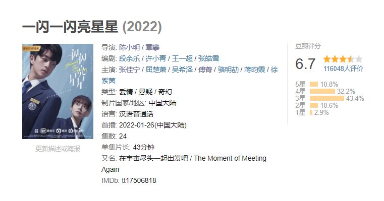 2022豆瓣评分zui高的10部国产剧，一半是网剧，《人世间》仅排第2