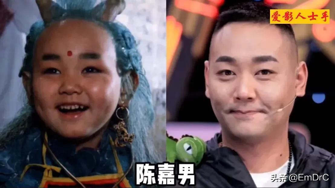 童星长大前后的对比差距很大