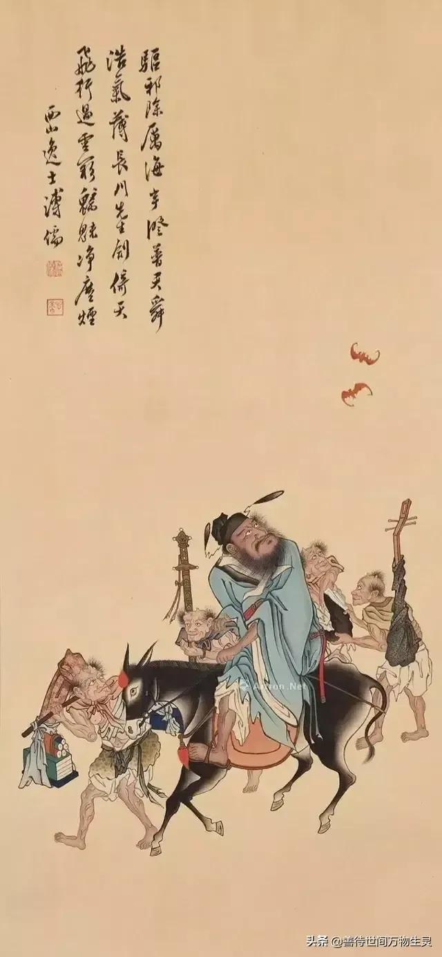 钟馗图片(国画钟馗欣赏129幅！喜欢的收藏)